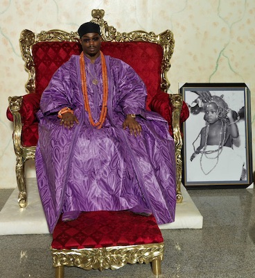 The-Dein-of-Agbor-Kingdom-His-Royal-Majesty-Benjamin-Ikenchuku-Keagborekuzi-the-First-Keagborekuzi-I